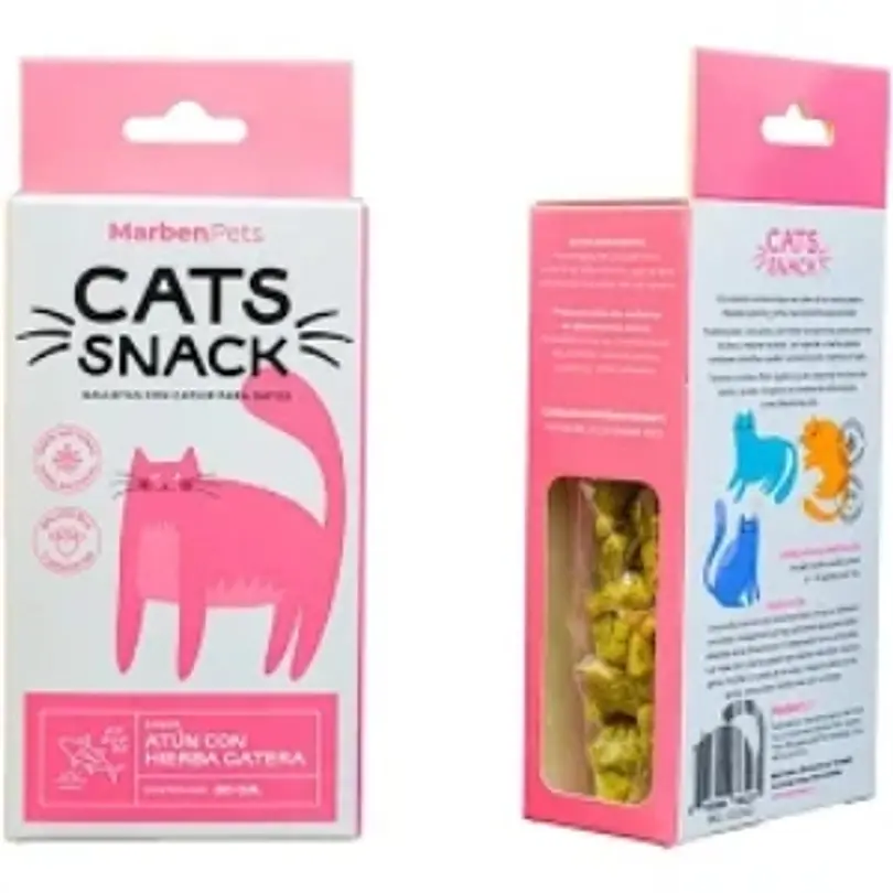 Marben Snack Cat Galletas Atun y Catnip 1 x 80 gr
