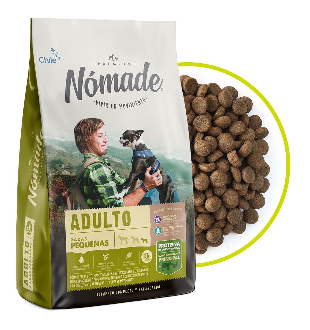 Nómade Adulto Razas Pequeñas 10 Kg