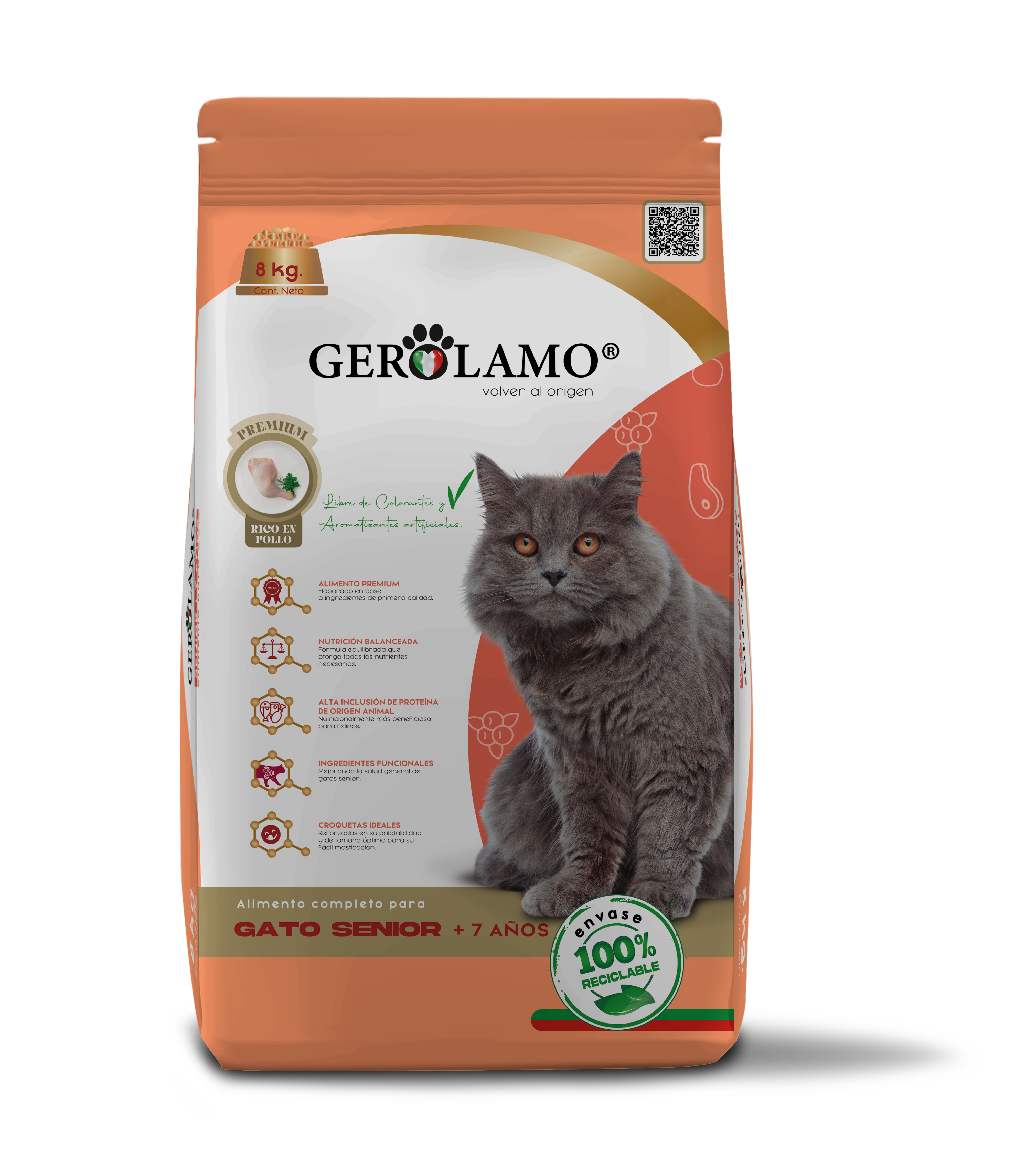 SACO Gat Sen 8 k Frente